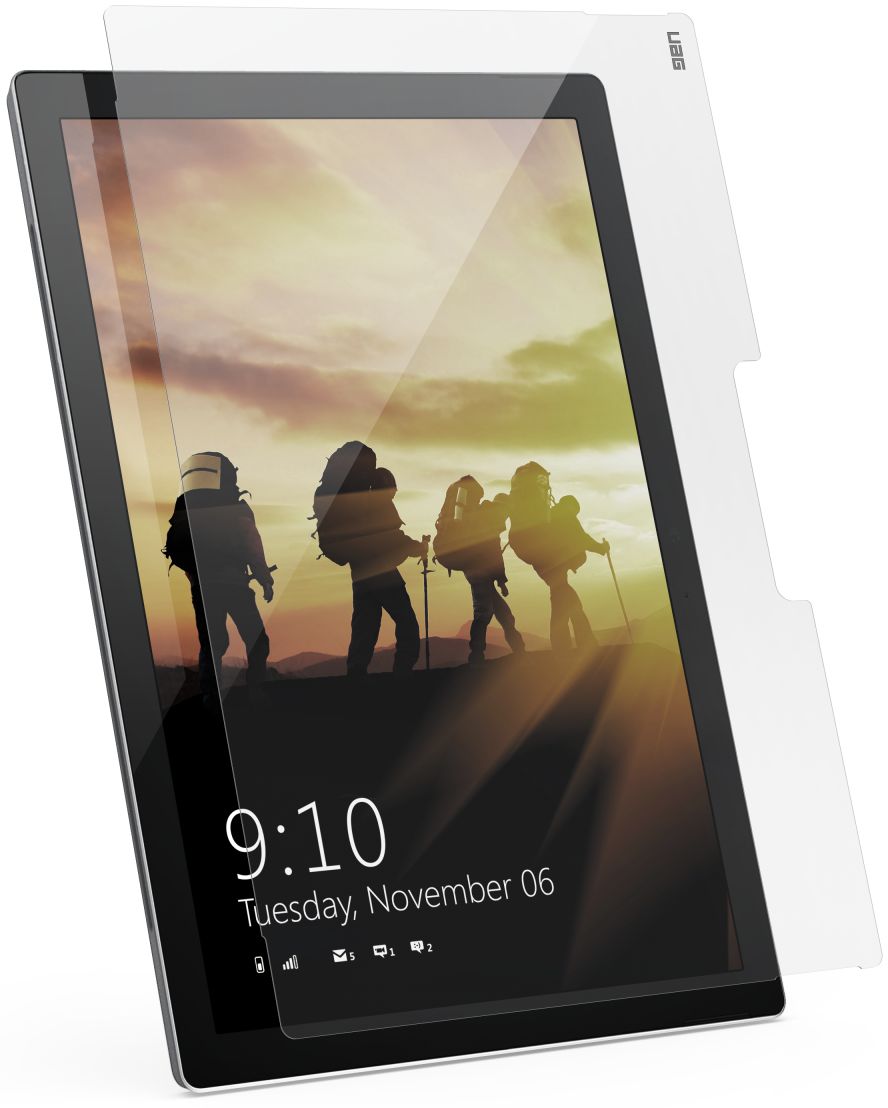 Urban Armor Gear Microsoft Surface Pro (3/4) Tempered Glass Protector afbeelding 1