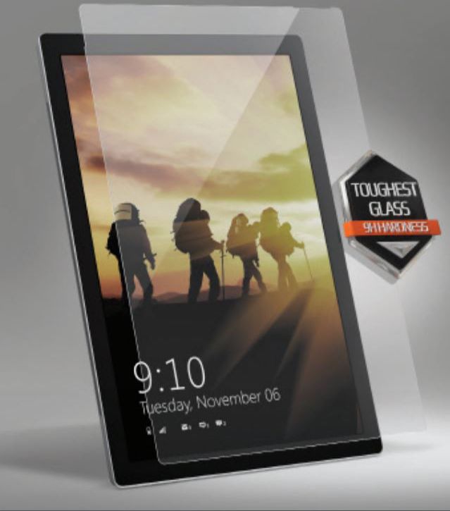 Urban Armor Gear Microsoft Surface Pro (3/4) Tempered Glass Protector afbeelding 2