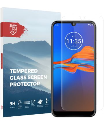 Rosso Motorola Moto E6 Plus Tempered Glass Screen Protector Screen Protectors