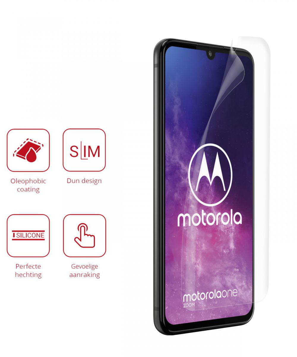Rosso Motorola Moto Zoom Ultra Clear Screen Protector Duo Pack afbeelding 2