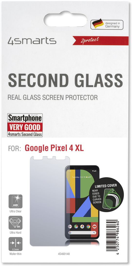4smarts Second Glass Limited Cover Google Pixel 4 XL afbeelding 1