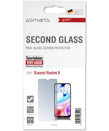 4smarts Second Glass Xiaomi Redmi 8 Screen Protectors