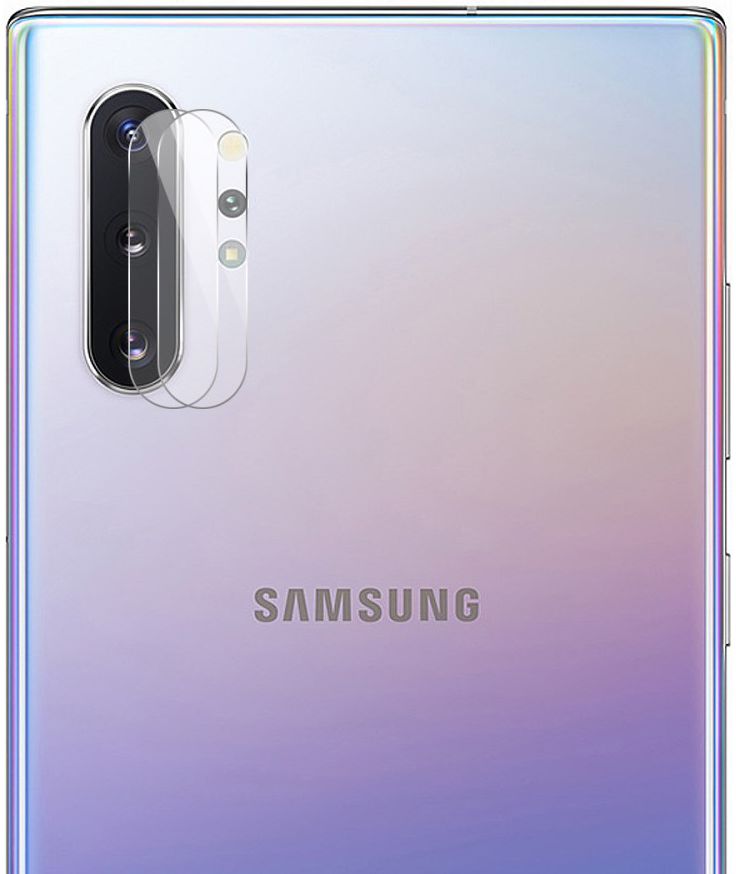 Samsung Galaxy Note 10 (Plus) Camera Arc Edge Tempered Glass Duo Pack afbeelding 1