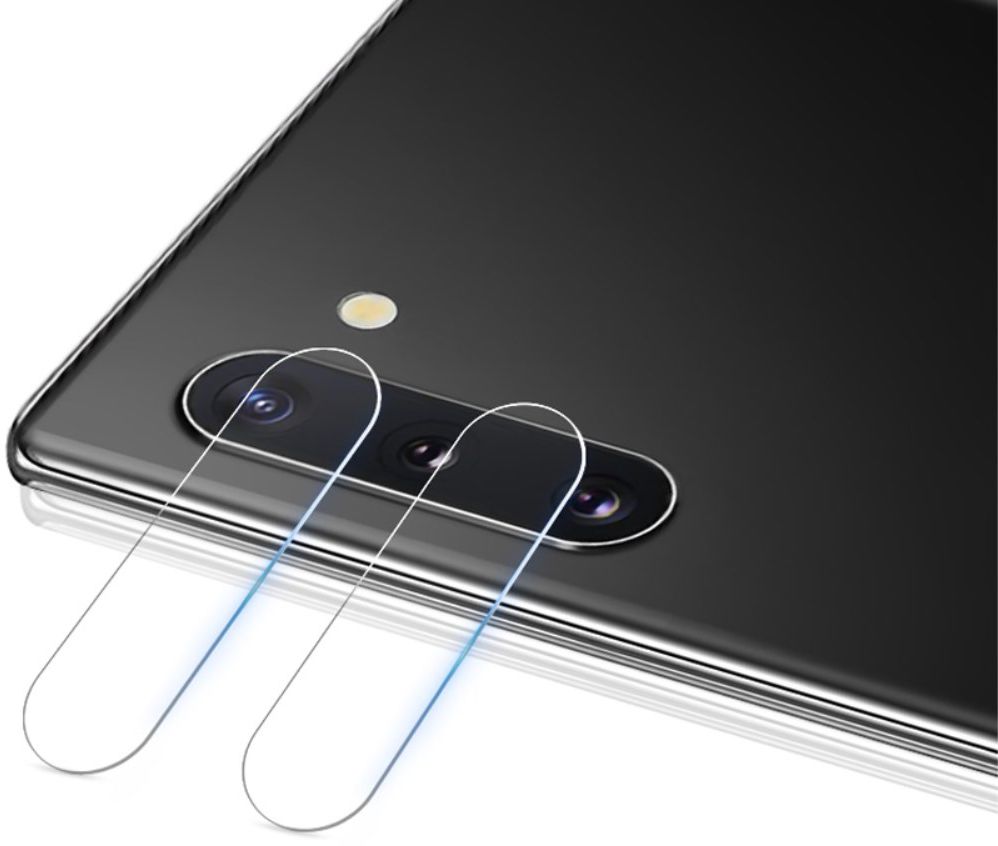IMAK Samsung Note 10 / Note 10 Plus Glass Camera Protector Duo Pack afbeelding 1