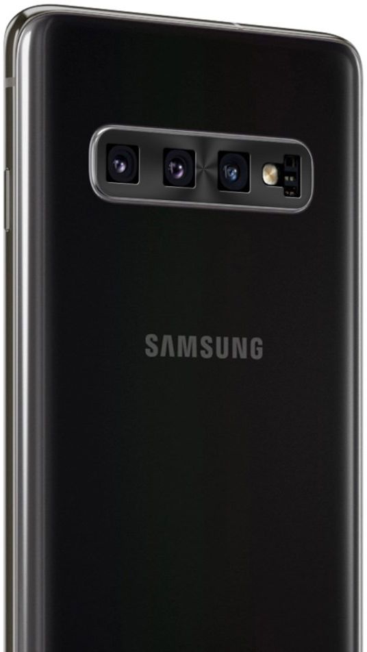 Samsung Galaxy S10 / S10 Plus Camera Lens Metal Ring Protector Zwart afbeelding 4