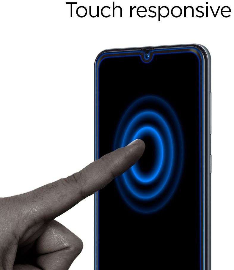 Spigen GLAS.tR Slim Samsung Galaxy A50 Full Cover Tempered Glass Zwart afbeelding 3