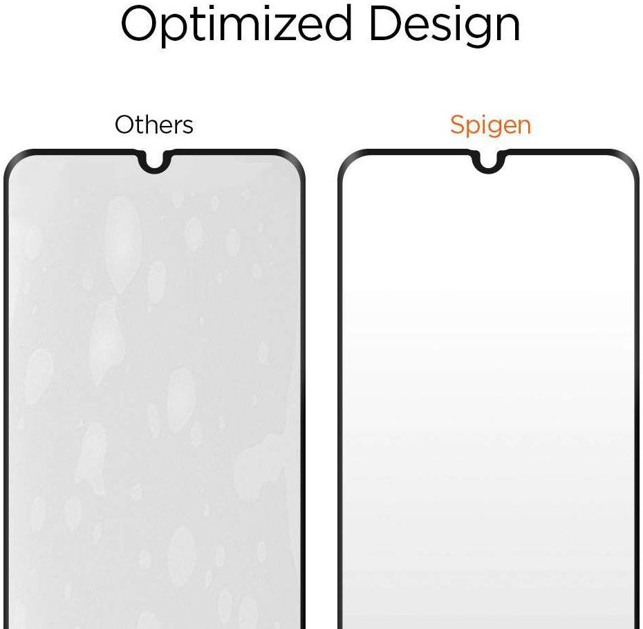 Spigen GLAS.tR Slim Samsung Galaxy A50 Full Cover Tempered Glass Zwart afbeelding 6