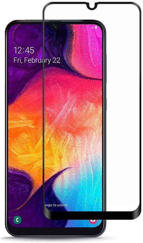 Spigen GLAS.tR Slim Samsung Galaxy A50 Full Cover Tempered Glass Zwart afbeelding 8
