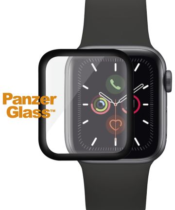 PanzerGlass Apple Watch 44MM Screenprotector Tempered Glass Zwart Screen Protectors