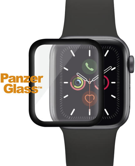 PanzerGlass Apple Watch 44MM Screenprotector Tempered Glass Zwart afbeelding 1