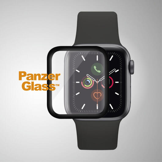 PanzerGlass Apple Watch 44MM Screenprotector Tempered Glass Zwart afbeelding 4
