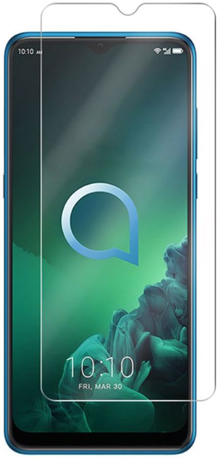 Alcatel 3X (2019) Arc Edge Tempered Glass Screenprotector afbeelding 1