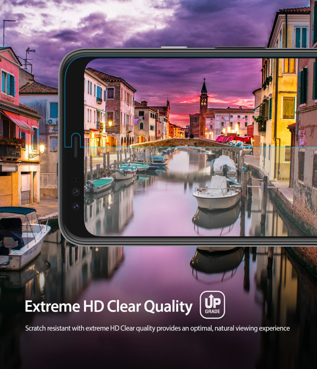 Ringke Dual Easy Film Google Pixel 4 XL Screenprotector (Duo Pack) afbeelding 2
