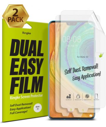 Ringke Dual Easy Huawei Mate 30 Screen Protector (2-Pack) Screen Protectors