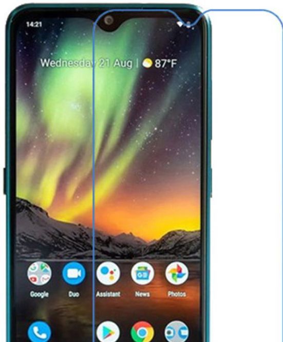 Nokia 6.2 / Nokia 7.2 Ultra Clear LCD Screen Protector afbeelding 2