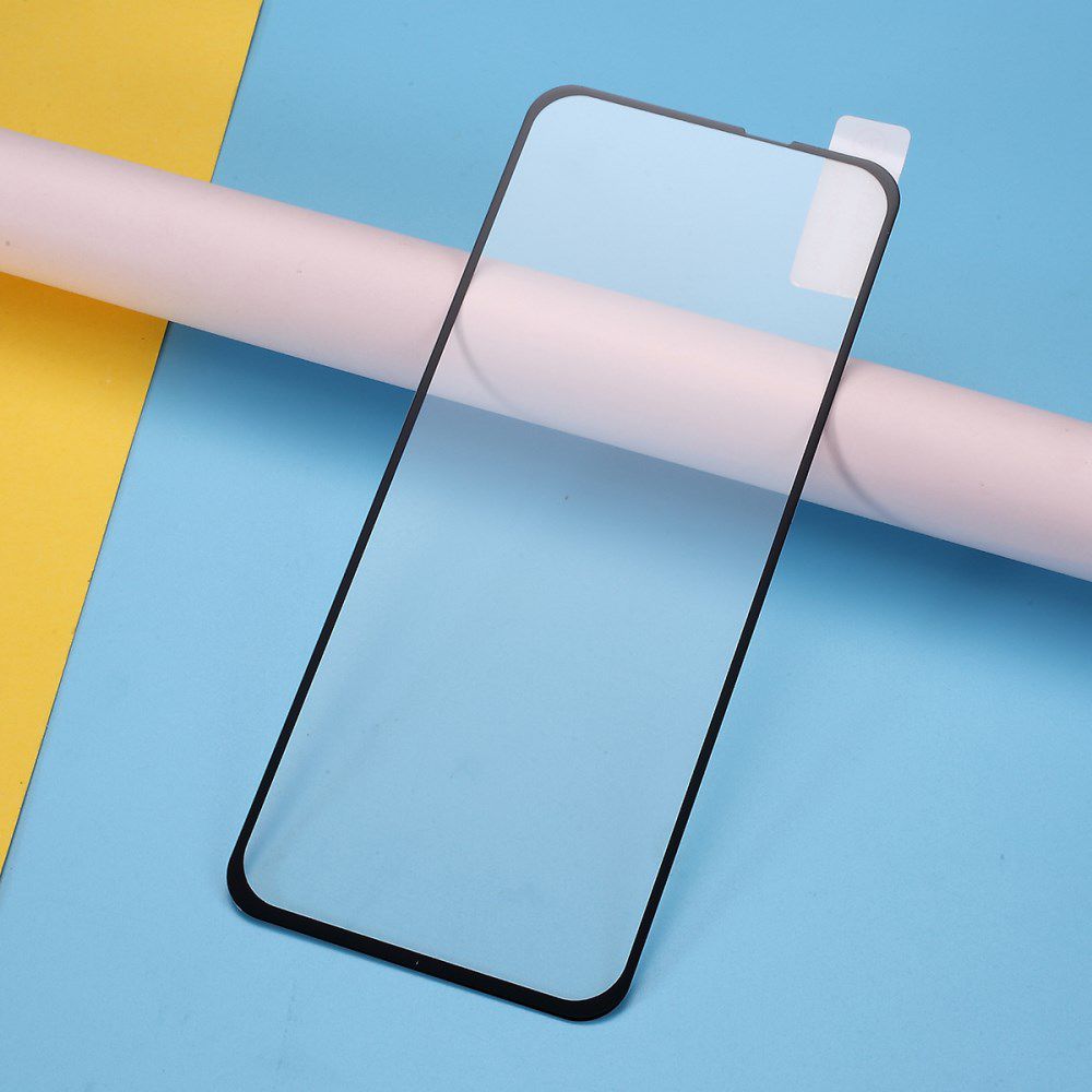 Motorola One Action Tempered Glass Screen Protector Zwart afbeelding 2