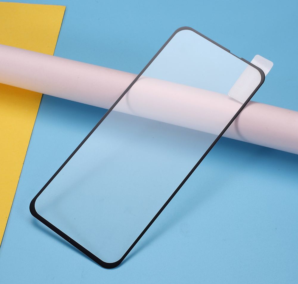 Motorola One Action Tempered Glass Screen Protector Zwart afbeelding 5