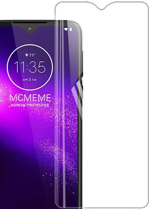 Motorola One Macro Tempered Glass Screen Protector afbeelding 2