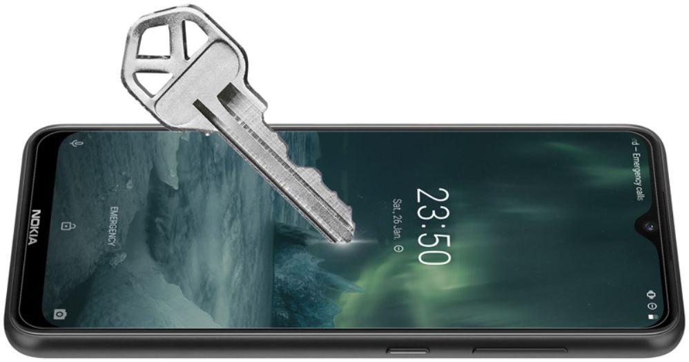Nokia 7.2 / 6.2 Nillkin Tempered  Glass Screen Protector afbeelding 6