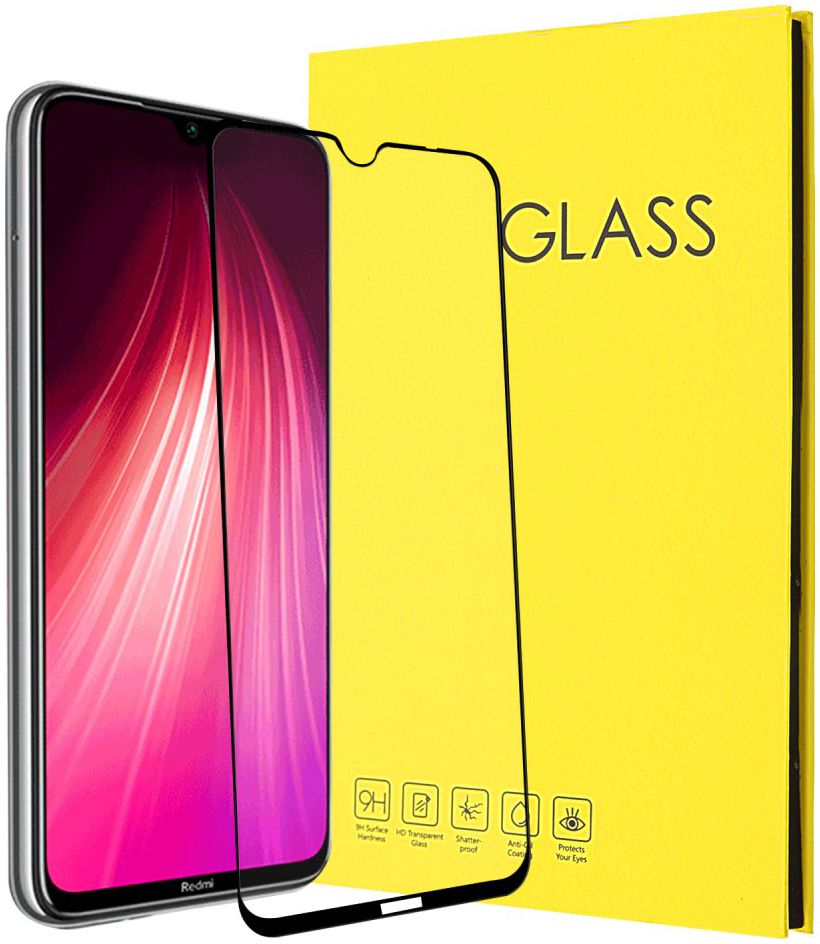 Xiaomi Redmi Note 8T Volledig Dekkende Tempered Glass afbeelding 7