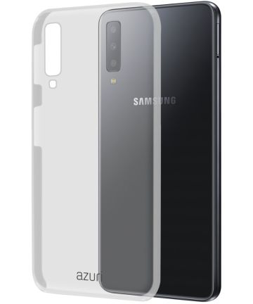 Azuri Samsung Galaxy A7 2018 Hoesje Hard Back Cover Transparant Hoesjes