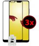 ScreenArmor Curved Huawei P20 Lite Tempered Glass Zwart (3 pack)