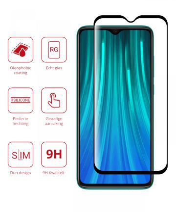 Rosso Xiaomi Mi Note 10 (Pro) 9H Tempered Glass Screen Protector Zwart afbeelding 2