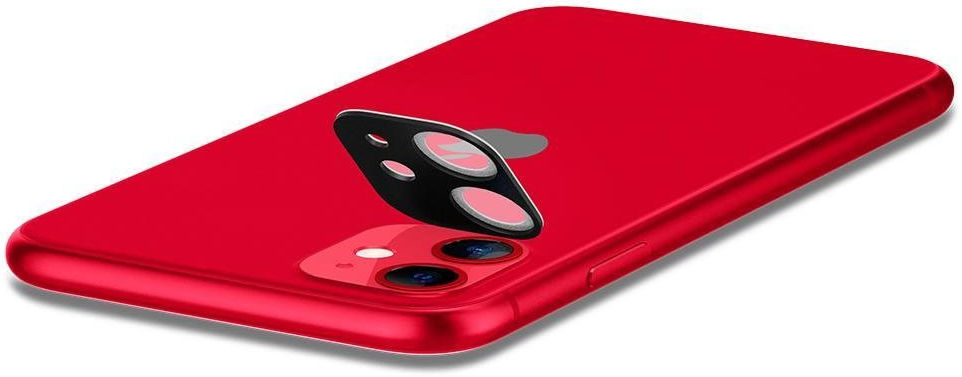Spigen iPhone 11 Camera Lens Tempered Glass 2-Pack Rood afbeelding 4