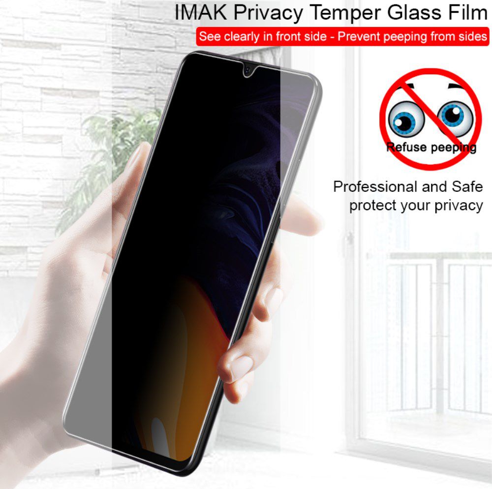 Imak Anti-Peep Privacy Tempered Glass Galaxy A40 / A20e afbeelding 3
