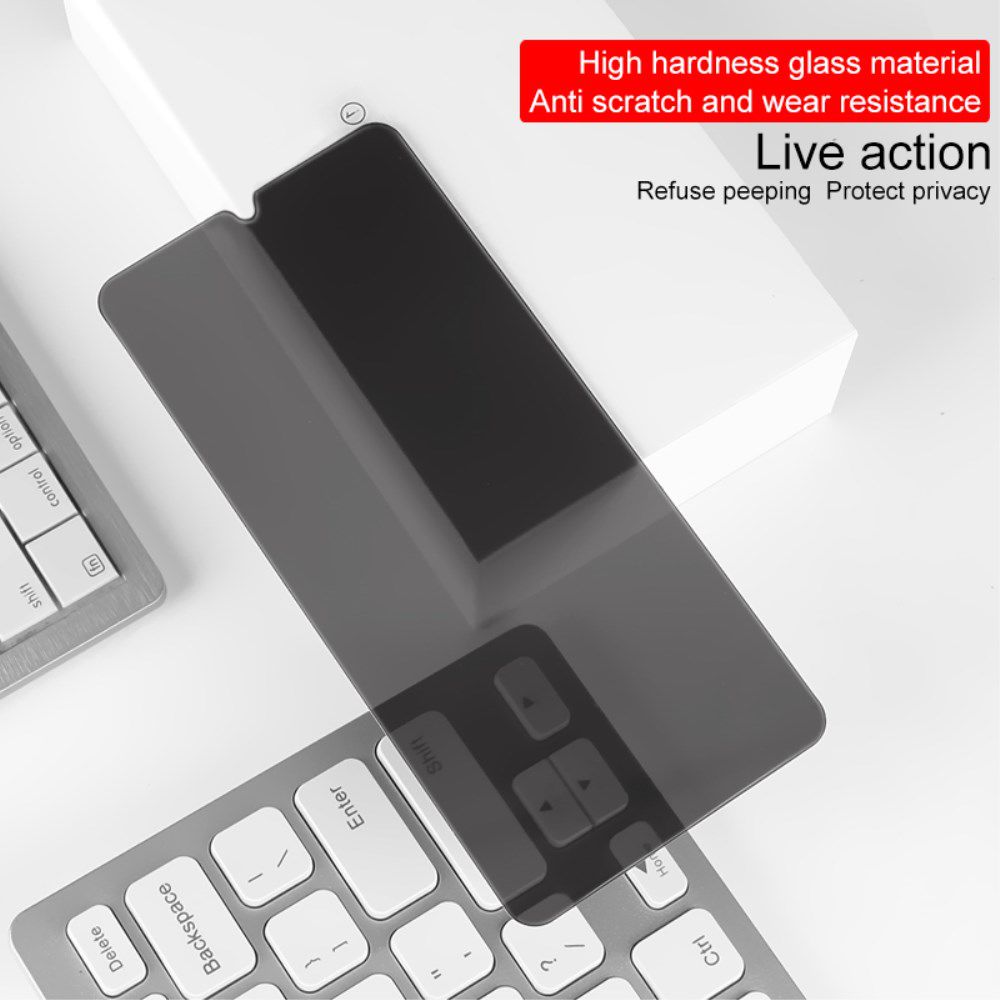 Imak Anti-Peep Privacy Tempered Glass Galaxy A40 / A20e afbeelding 4
