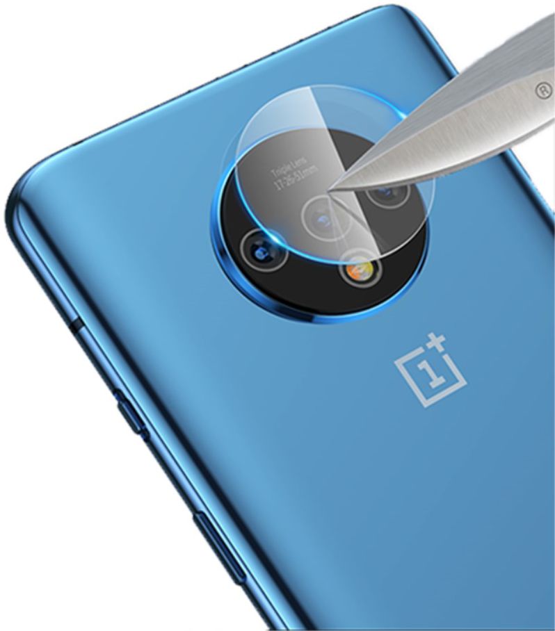OnePlus 7T Camera Lens Tempered Glass Screen Protector afbeelding 1