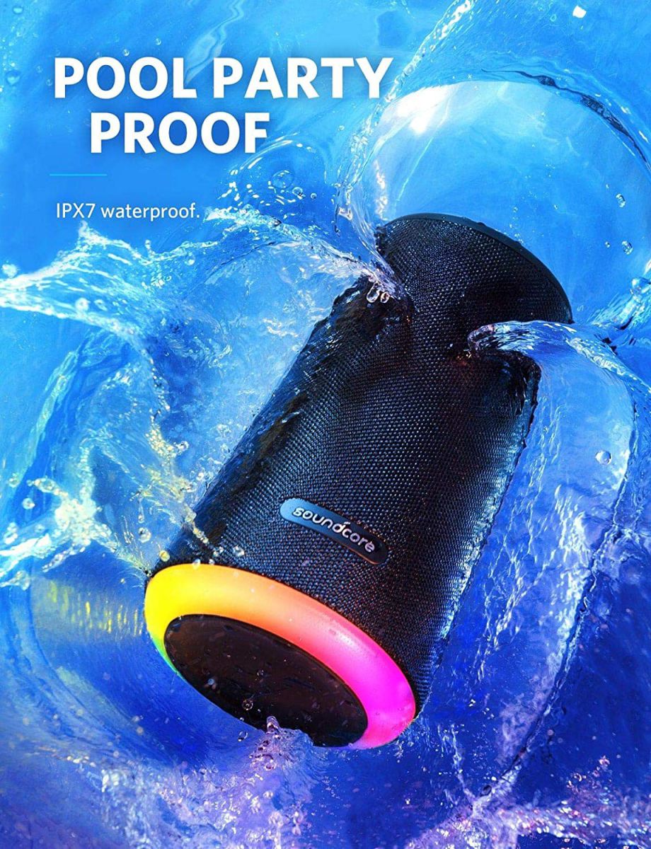 Anker Soundcore Flare+ 360° Bluetooth Speaker Rood afbeelding 2