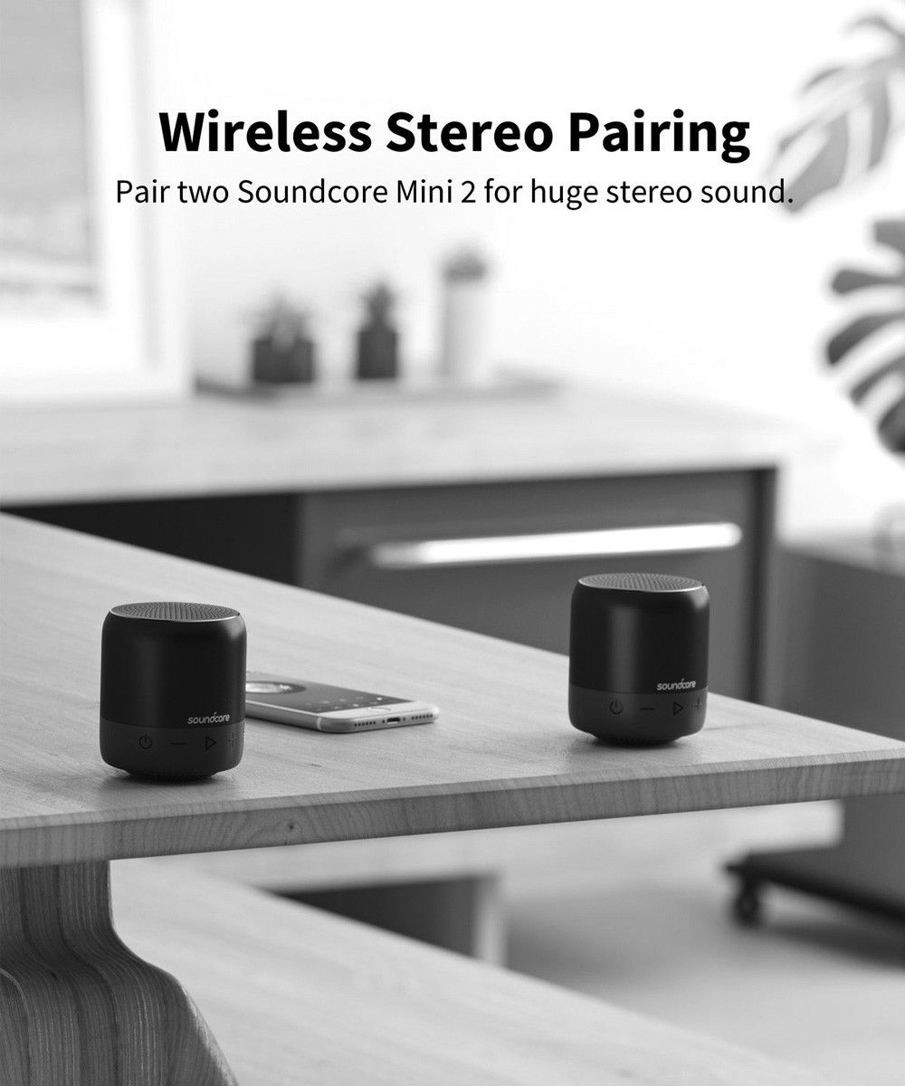 Anker Soundcore Mini 2 Bluetooth Speaker Zwart afbeelding 6