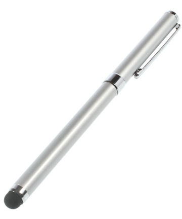 GHD touch pen Silver Universele Passieve Stylus Pen met Balpen Stylus Pennen