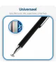 Universele Stylus Pen Met Precision Disc Tip Zwart