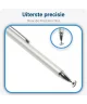 Universele Stylus Pen Met Precision Disc Tip Zilver