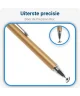 Universele Stylus Pen Met Precision Disc Tip Goud