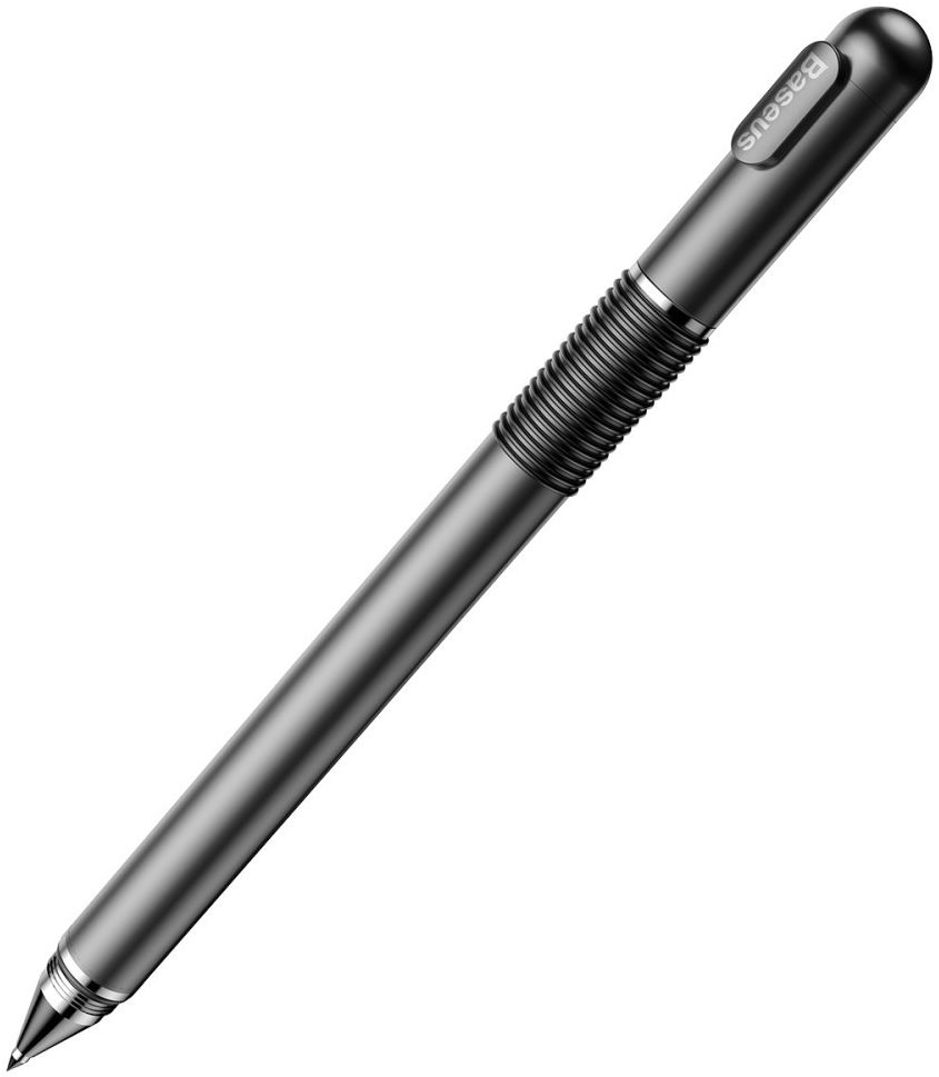 Baseus 2-in-1 Universele Stylus Pen Met Precision Disc Tip Zwart afbeelding 3