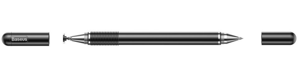Baseus 2-in-1 Universele Stylus Pen Met Precision Disc Tip Zwart afbeelding 7