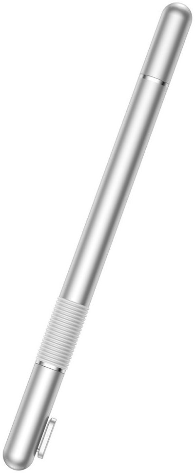 Baseus 2-in-1 Universele Stylus Pen Met Precision Disc Tip Zilver afbeelding 4