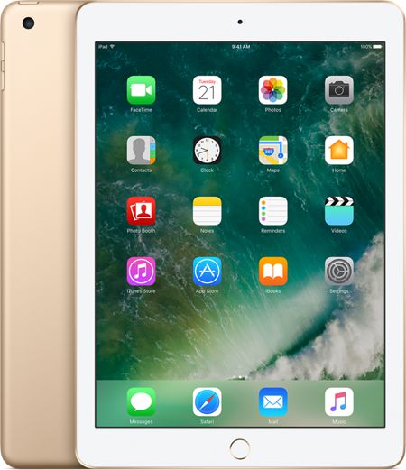 Apple iPad 2017 WiFi 32GB Gold afbeelding 1