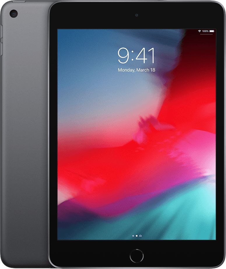 Apple iPad Mini 2019 WiFi 64GB Black afbeelding 3