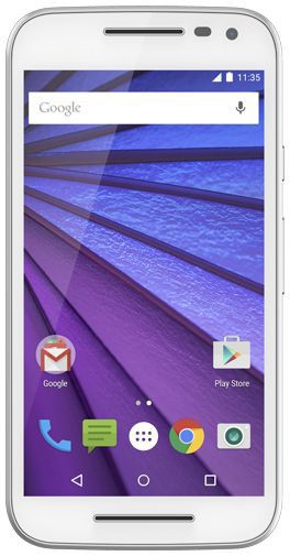 Motorola Moto G 16GB (3rd Gen) White afbeelding 1
