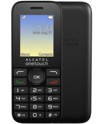 Alcatel Onetouch 10.16D Black Telefoons