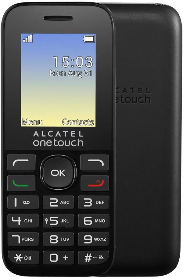 Alcatel Onetouch 10.16D Black afbeelding 1