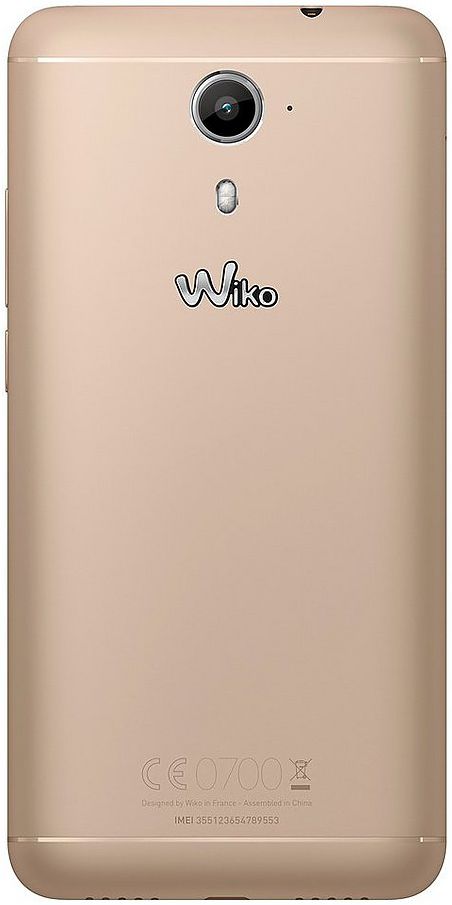 Wiko Ufeel Prime Dual Sim Gold afbeelding 2