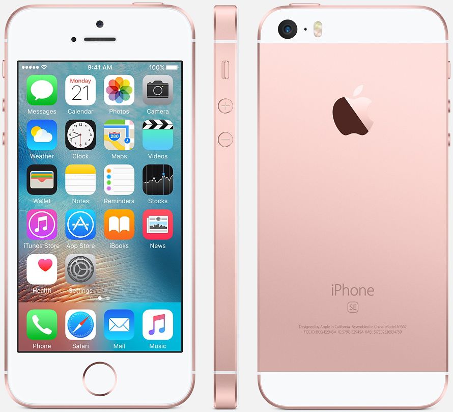 Apple iPhone SE 32GB Rose Gold afbeelding 2
