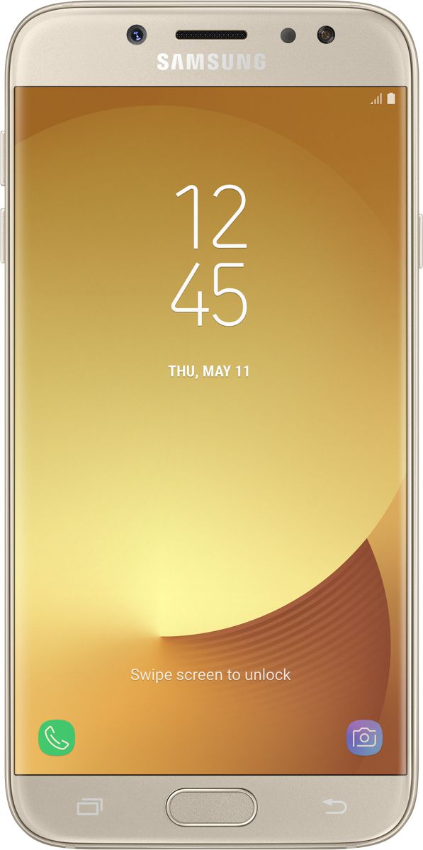 Samsung Galaxy J7 (2017) J730 Duos 16GB Gold afbeelding 1