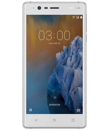 Nokia 3 Silver White Telefoons