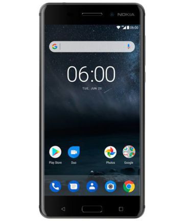 Nokia 6 Dual Sim Black Telefoons